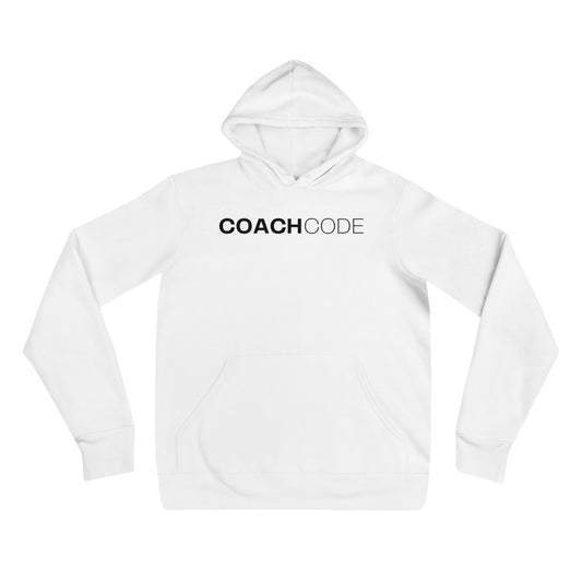Coach Code Black Logo Unisex hoodie