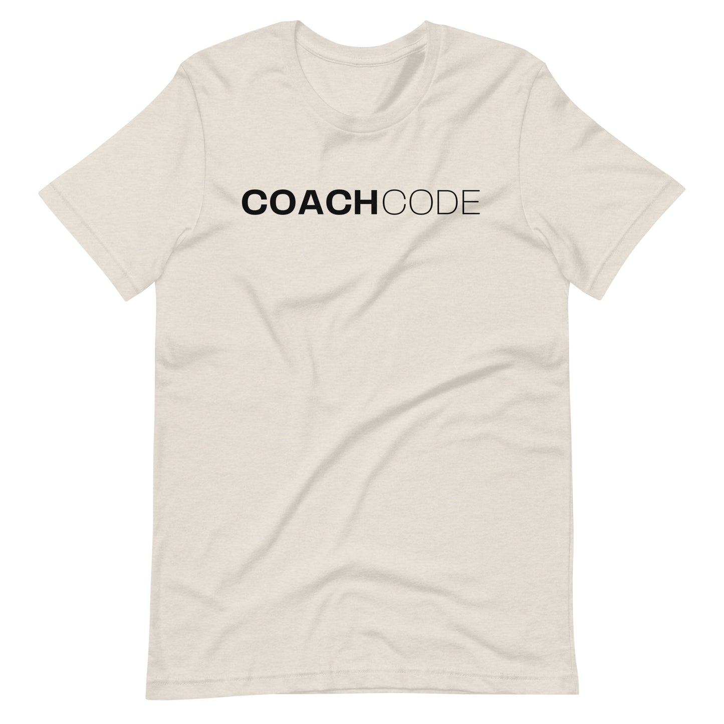 Coach Code Black Logo Unisex t-shirt